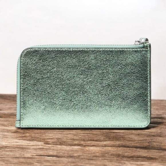 Kate Spade Lucy Metallic L-Zip Wristlet - Picture 3 of 6